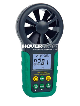 Digital Anemometer (Model No. HVO-9331-40)