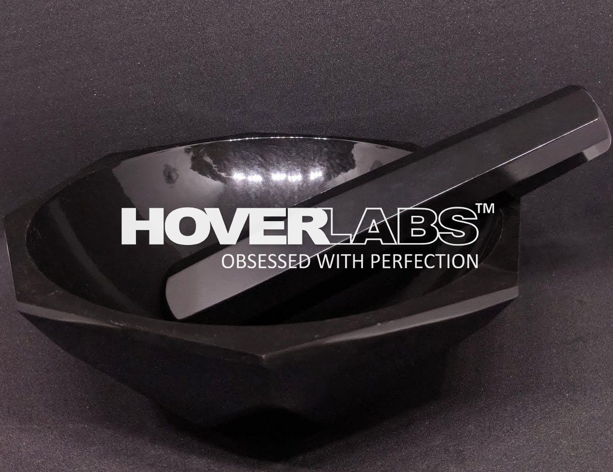 Agate Mortar & Pestle (Model No. HVO-BA)