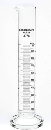 Measuring Cylinder Round Base )(Model: HVL-50)