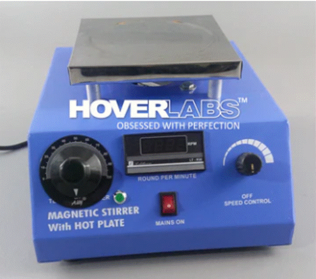 MAGNETIC STIRRER with Hot Plate (Model: HV-156)