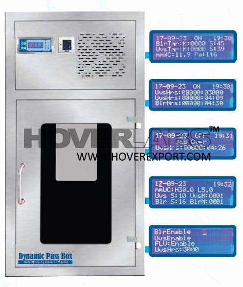 Static & Dynamic Pass Box (Size: 2'x2') (Model No. HV-ST-DY)