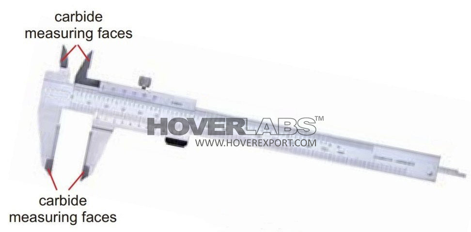 Vernier Calipers with Carbide Tipped Jaws (Model No- 1238)