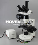 Research Microscope with Metallurgical Attachment and Polarizer/ Analyzer