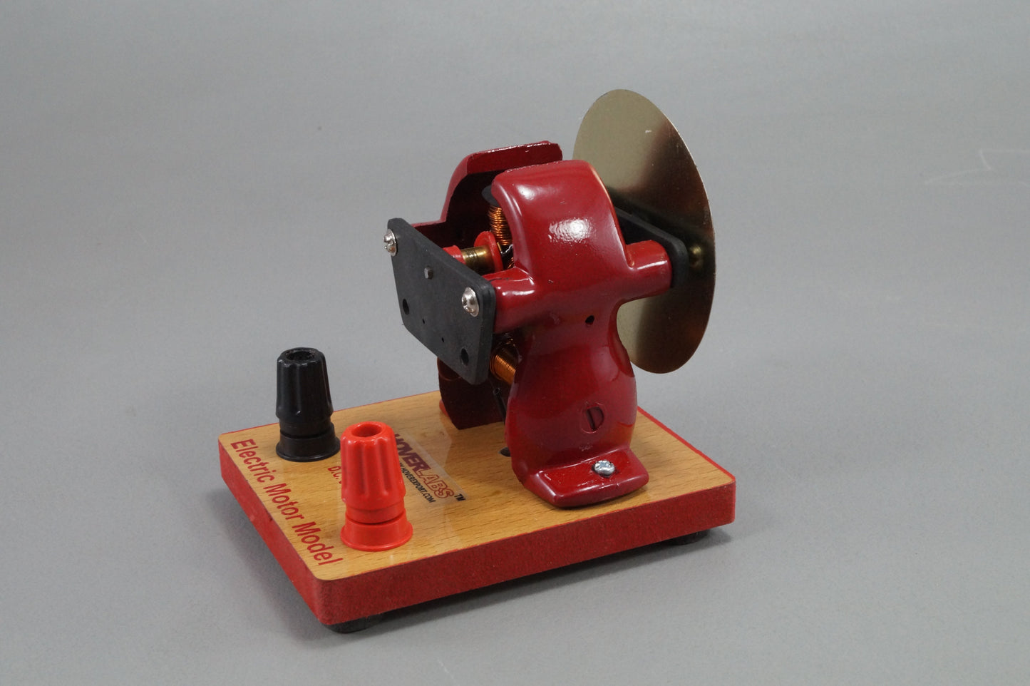 Electric Motor Model with Newton Colour Disc