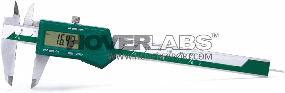 Digital Caliper with Round Depth Bar (Model No. HVO-DC-1119-150)