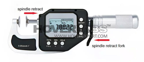 High Precision Digital Disk Micrometer/Snap Gages (Built in Wireless) (Model No. HVO-DM-3353)