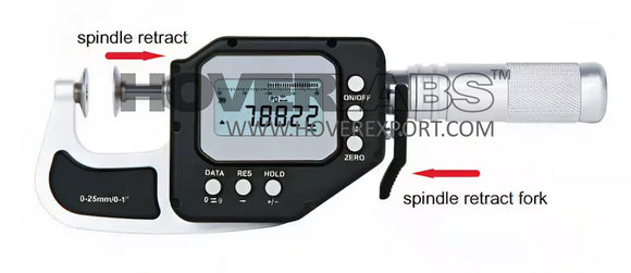 High Precision Digital Disk Micrometer/Snap Gages (With data interface) (Model No. HVO-DM-3353)