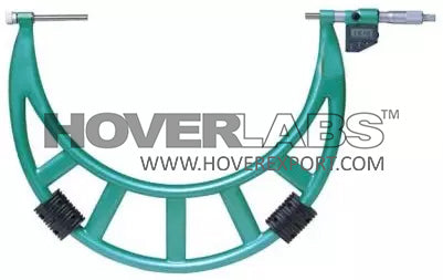 Digital Outside Micrometer with Interchangeable Anvils (Model No. HVO-DM-3506)