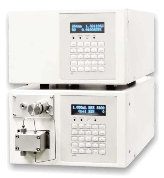 High-Performance Liquid Chromatography With Rheodyne Injector (Model No. HVO-6200)