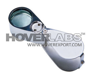Folding Magnifier with Illumination (Model No. HVO-7515-10)