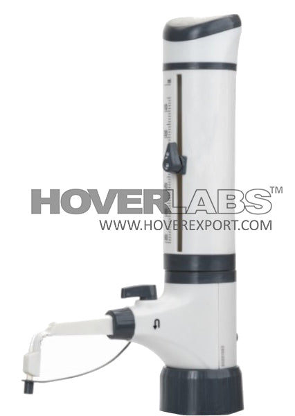 Bottle Top Dispenser with Re-Circulation Valve and Springless Valve For Hydrofluoric Acid (Model No. HVO-HF-BTD)