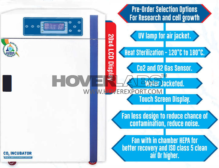 CO₂ Incubator (Model: HVO-C170)