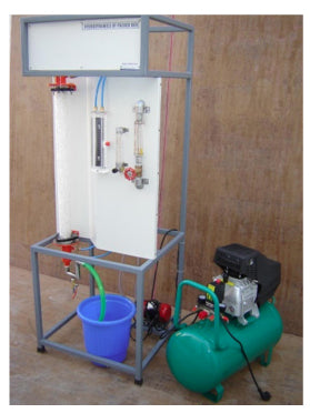 Hydrodynamics of Packed Bed (Liquid hold Set Up)/Packed tower (Liquid Holdup setup) (Model No. HVO-FM-30)