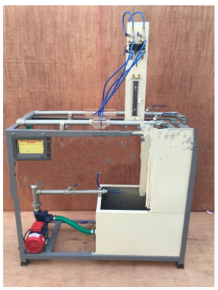 Venturimeter, Orificemeter & Rotameter/Venturimeter, orifice meter, rota meter test RIG  (Model No. HVO-FM-02-C)