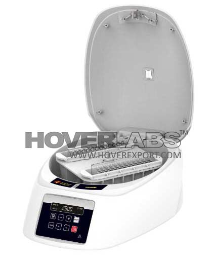 Fixed Angle Plate Centrifuge (Model No: HVO-FX-2P)