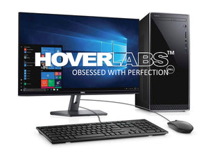 Desktop Computer with Printer