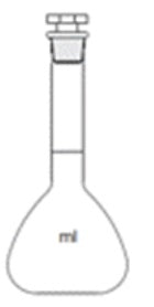 Volumetric Flask, Borosilicate Glass (Model No: HV-GL70)