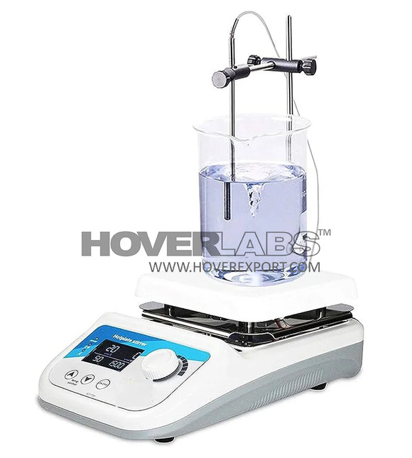 Digital Magnetic Stirrer with Hotplate - 2Litres (Model No. HVO-ECOPLATE-3704)