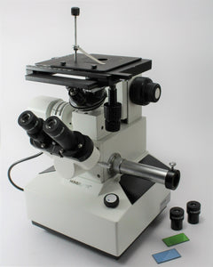 Trinocular Inverted Metallurgical Microscope with Camera