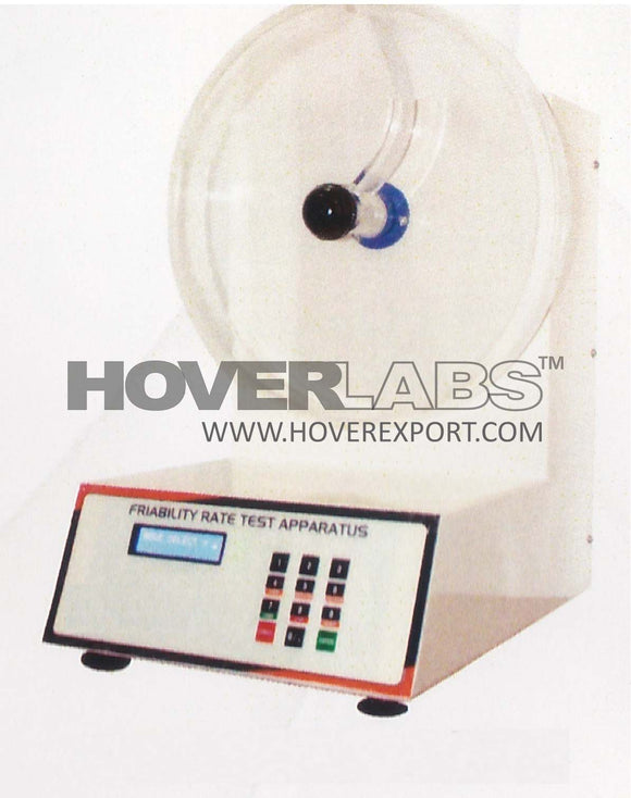LCD Fully Automatic Processor Friability Test Apparatus Single Drum (Model No. HVO-FTA-1516)