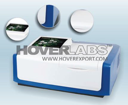Microprocessor UV-VIS Double Beam Touch Screen Spectrophotometer With Software. (Model No. HV-2900)