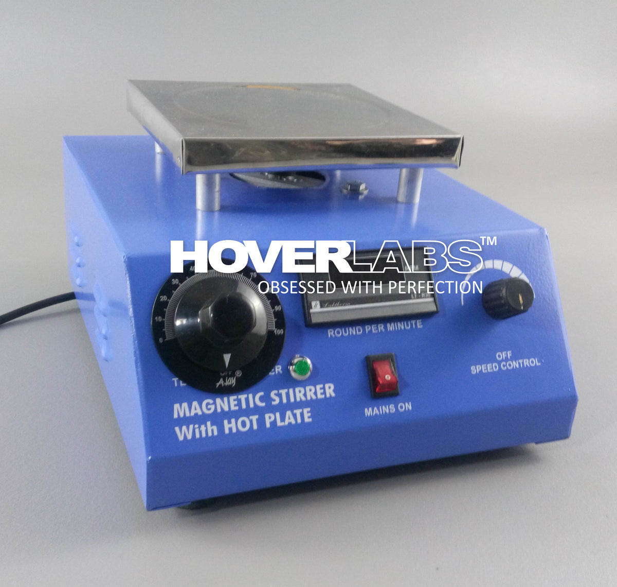 Magnetic Stirrer With R.P.M. indicator, PID (Model No. HV-MS-156)