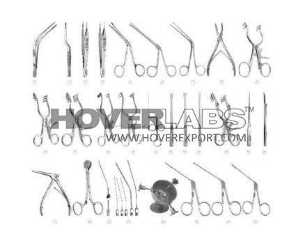 Mastoidectomy Set (Model No: HV-CA-15124-MD)