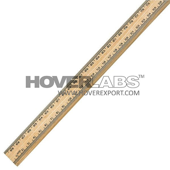 Meter Ruler, Hard Wood (Model No: HV-0126)