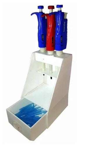 Micropipette Stand with Drawer (Model No: HVO-MP-244)