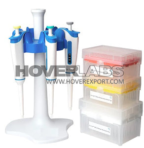 Micropipette Starter Kit, Set of Three Micropipette (Model No. HVO-MSK-N03)