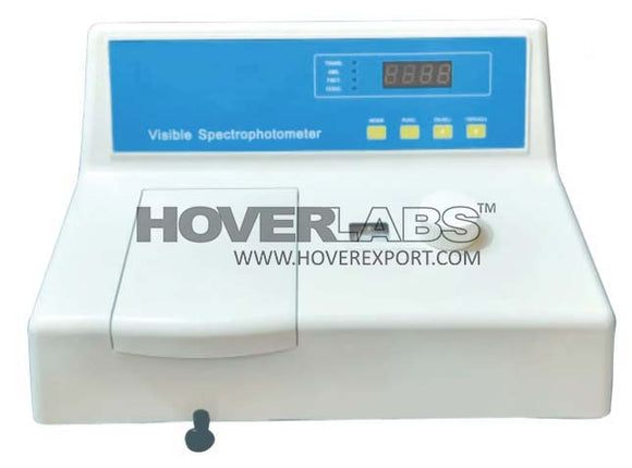 Microprocessor Single Beam Visible Spectrophotometer with Software (Model No. HVO-721S)