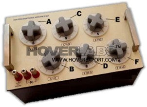 High Precision Decade Resistance Box (Model: HVL-DRB)