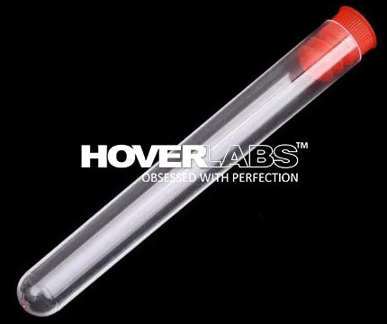 Plain Test Tube with Red Cap (Model No: HVO-TT-276)