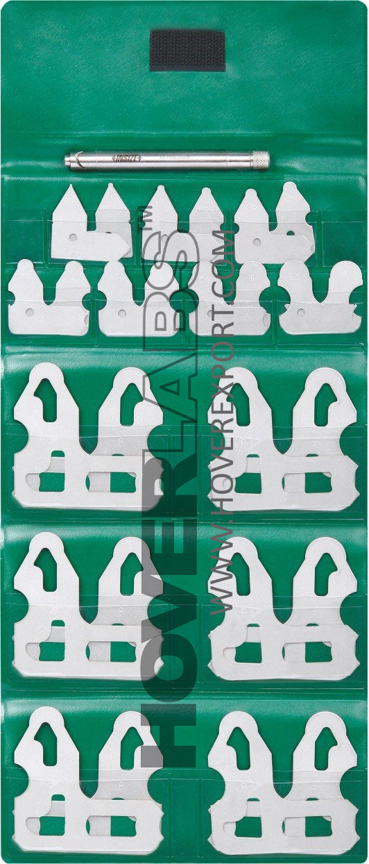 Radius Gages Set (Model No. HVO-GG-4804-26)