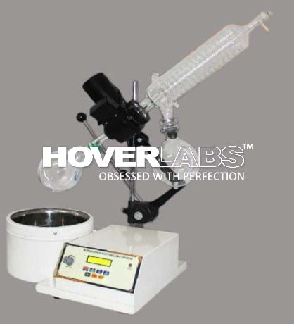 Rotary Vacuum Evaporator (Buchi Type) With Water Bath, RPM meter, Oil Free Vacuum Pump (Model No. HV-RV-160)
