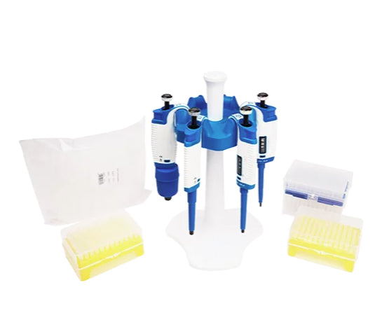 Micropipette Starter Kit, Set of Three Micropipette (Model No. HVO-MSK-R03)