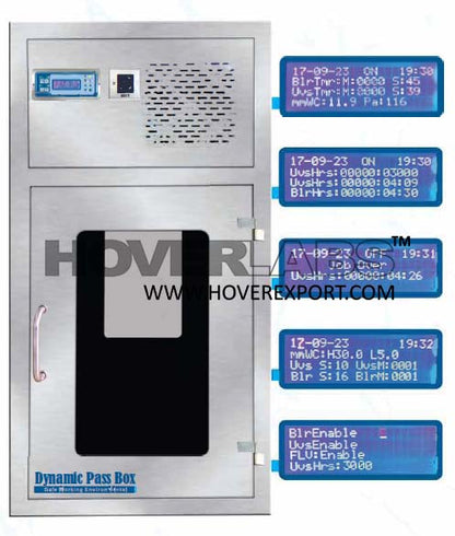 Static & Dynamic Pass Box (Size: 2'x2') (Model No. HV-ST-DY)