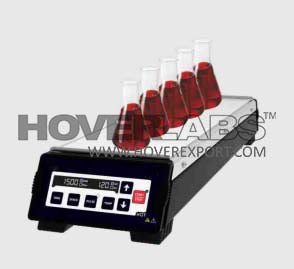 Station Heated Magnetic Stirrer with a Microprocessor & Brushless DC Motor (Model No. HVO-SH-MS)