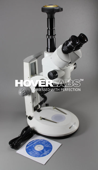 Stereozoom Microscope with Camera