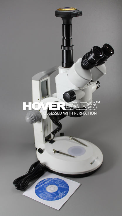 Stereozoom Microscope with Camera