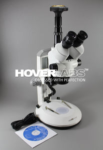 Stereozoom Microscope with Camera