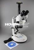 Stereozoom Microscope with Camera