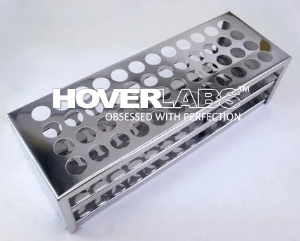 Test tube Stand Stainless Steel (Model No: HVO-TTS-235)