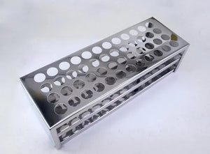 Test tube Stand Stainless Steel (Model No: HVO-TTS-235)