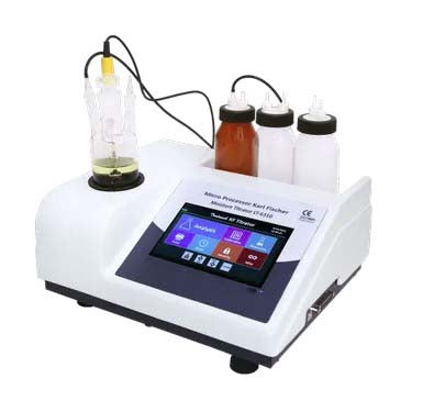 Touch Screen Microprocessor K.F Moisture Titrator Model: HVO-6310