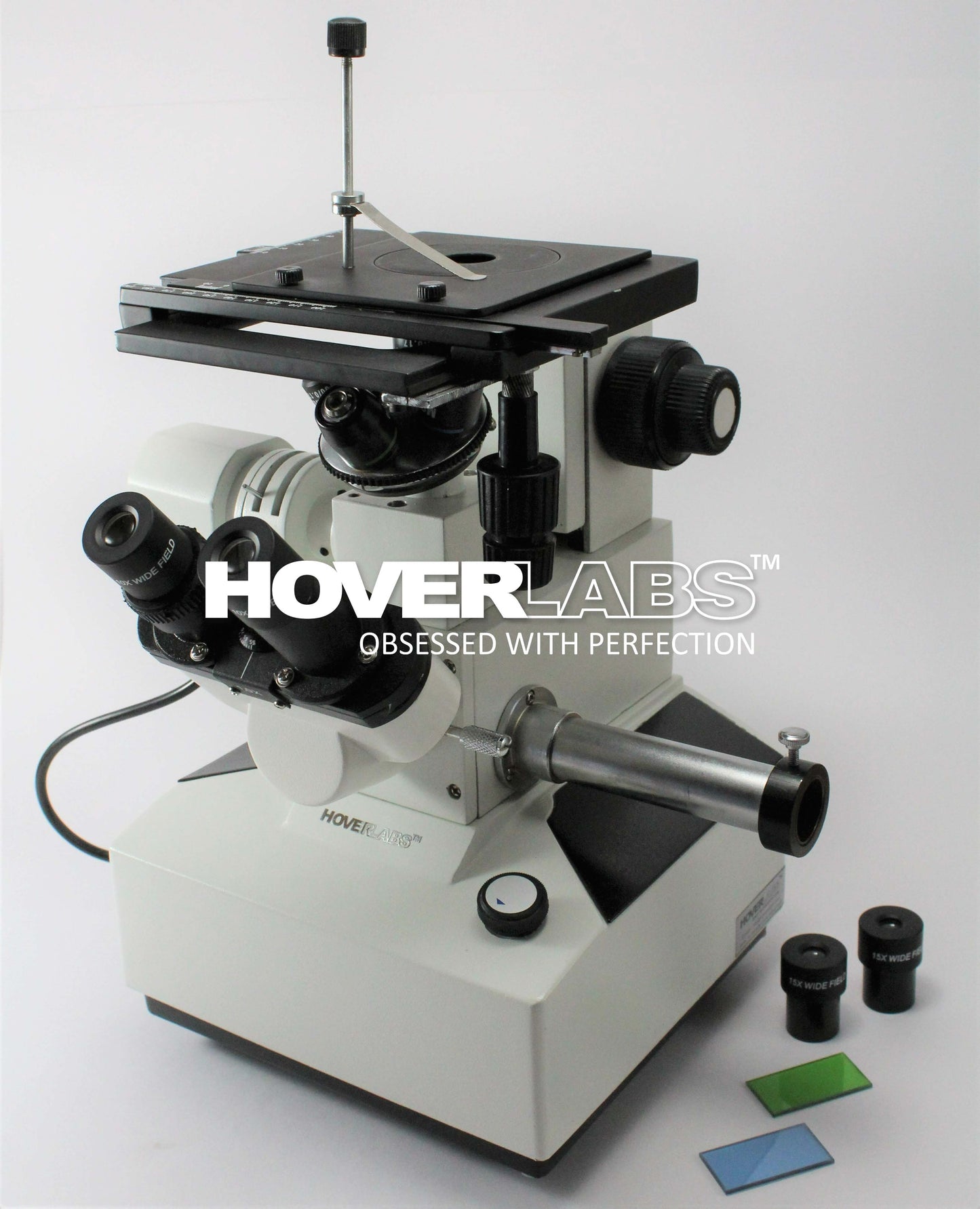 Trinocular Inverted Metallurgical Microscope with Camera