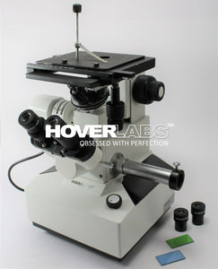 Trinocular Inverted Metallurgical Microscope with Camera