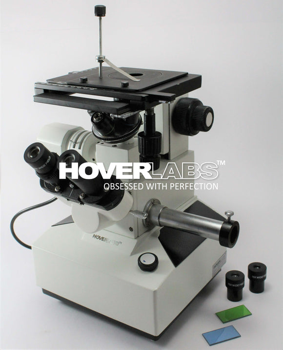 Trinocular Inverted Metallurgical Microscope with Camera