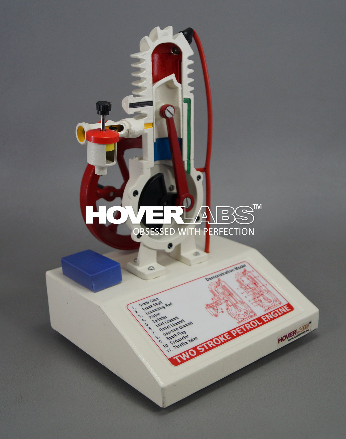 Two Stroke Petrol Engine Demonstration Working Model
