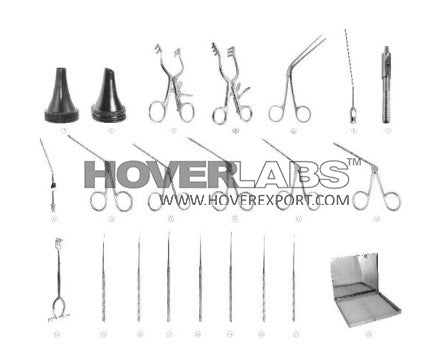 Tympanoplasty Set (Model No: HV-CA-15123-TP)